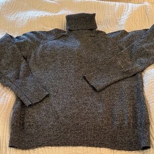 Les Copains Charcoal Turtleneck Sweater